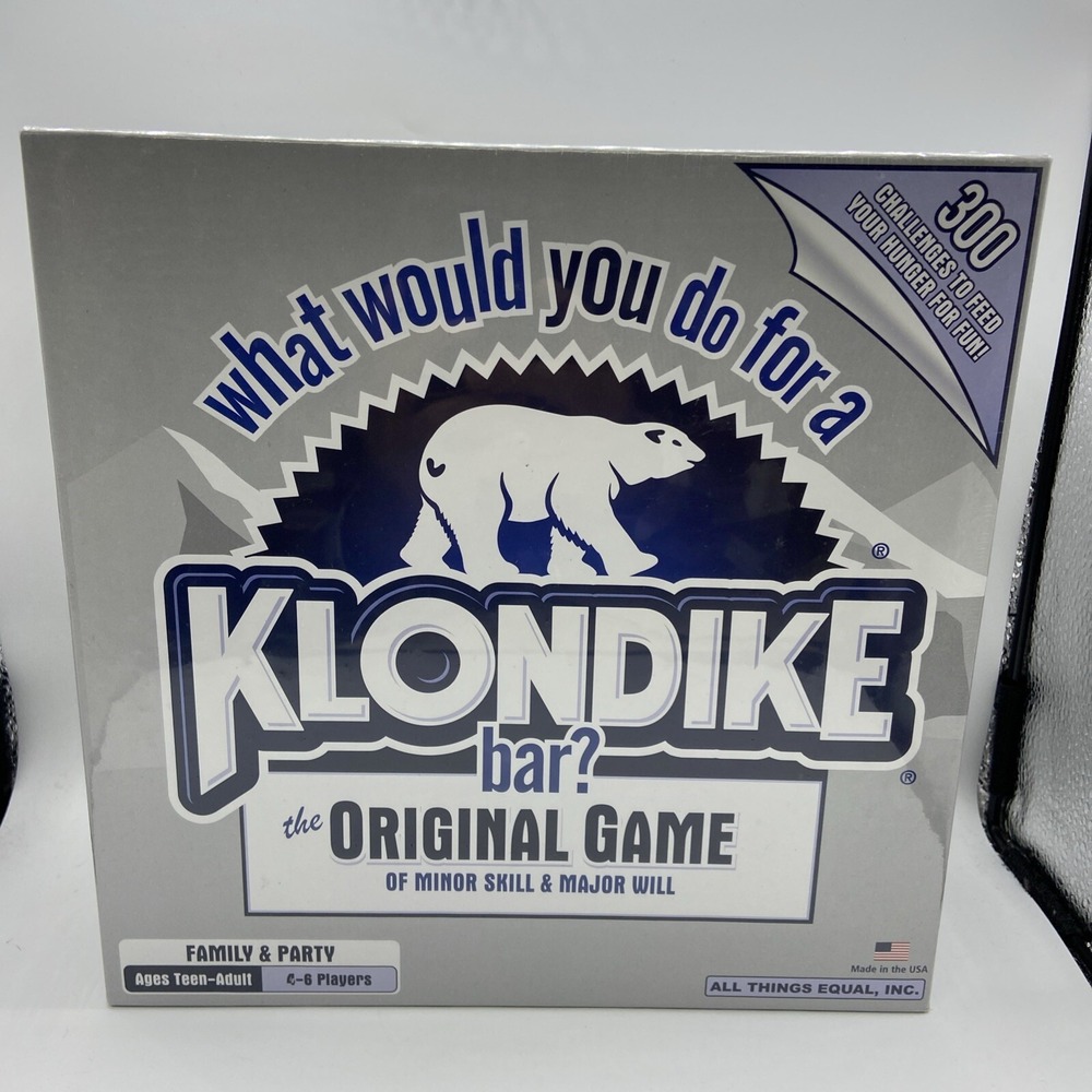 What Would You Do For A Klondike‎ Bar Original Game All Things Equal New Sealed